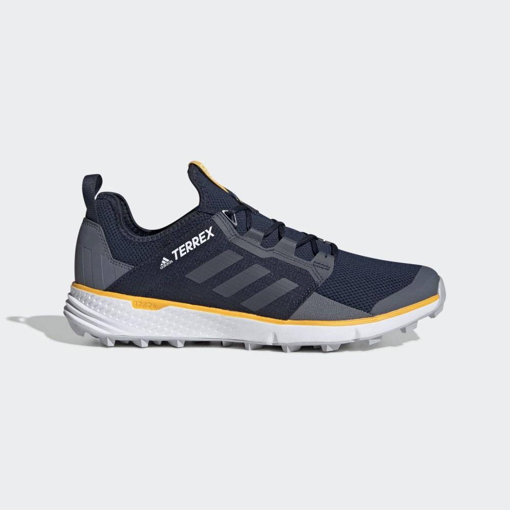 Adidas Men's Terrex Speed LD Trail Running Shoes Navy/Grey/Gold Ireland G26383